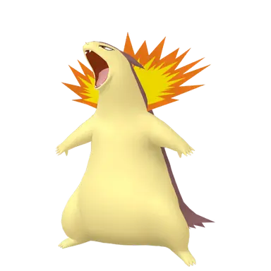 #0157 Typhlosion Shiny 6IV Hidden Ability In-game Trade Pkm Go